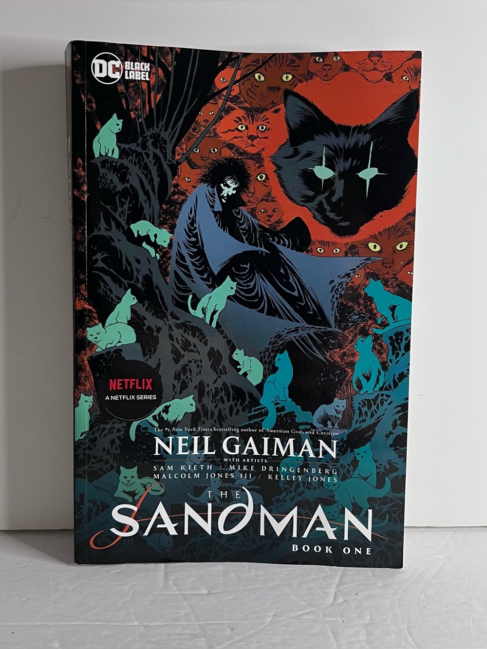 The Sandman Book 1 Neil Gaiman Paperback Graphic Novel DC Black Label